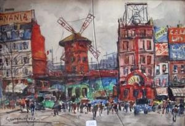 Le Moulin Rouge. - view 1