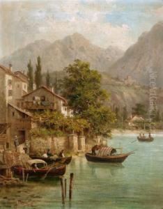 Partie Bei Torbole Am Gardasee