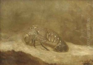 A lobster by Gerrit Willem Dijsselhof