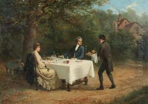 Lunching In The Garden - view 1