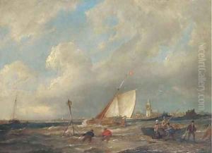 A blustery day on the Scheldt