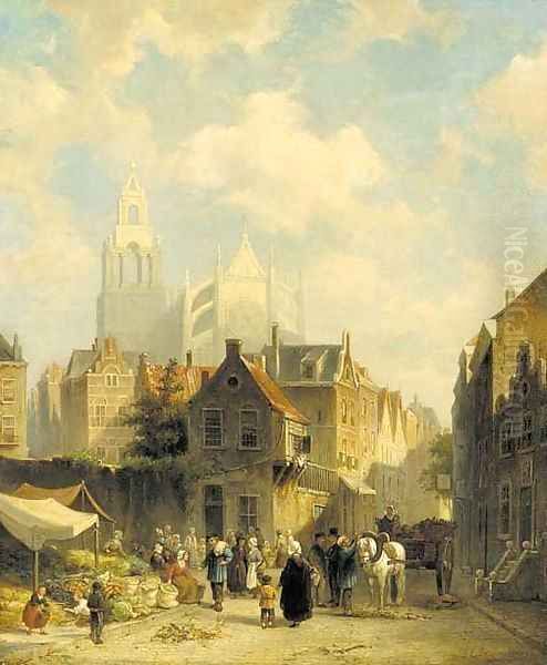 Vegetable market - view 1