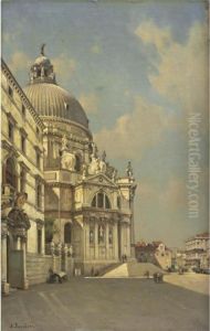 Santa Maria Della Salute by Amedee Rosier