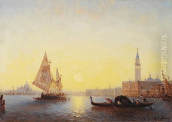 Venise Au Soleil Levant - view 1