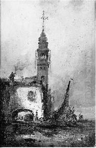 Port De Peche by Amedee Rosier