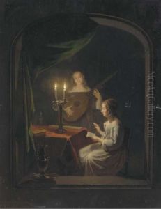 A Concert By Candlelight by Johannes Rosierse