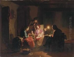 A Lesson From Grandmother by Johannes Rosierse