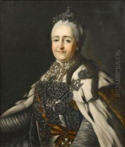 Portrait De Catherine Ii Portrait De Catherine Ii