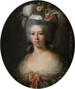 Portrait Presume De Mademoiselle Duthe by Alexander Roslin