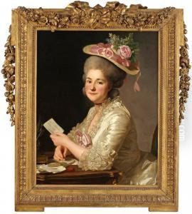 Marie Emilie Boucher by Alexander Roslin