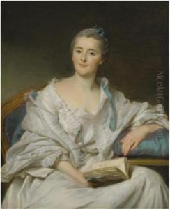 Portrait Of Marie-francoise Julie Constance Filleul by Alexander Roslin