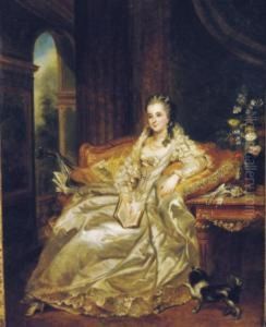 Portrait Of Comtesse D'egmont Pignatelli, Nee Richelieu, In Spanish Costume