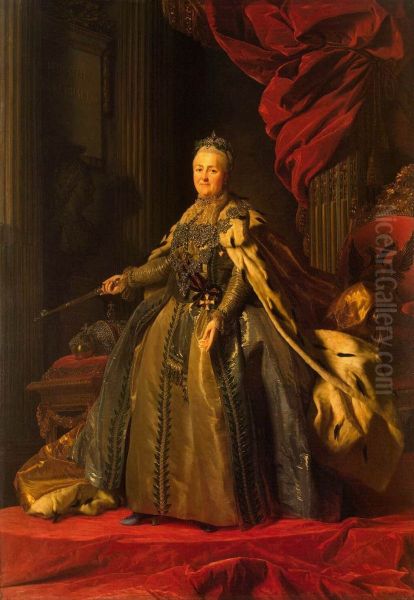 Portrait Of Catherine Ii - view 1