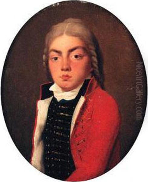Portrait Of A Young Man, Small Half-length, In Uniform - view 1