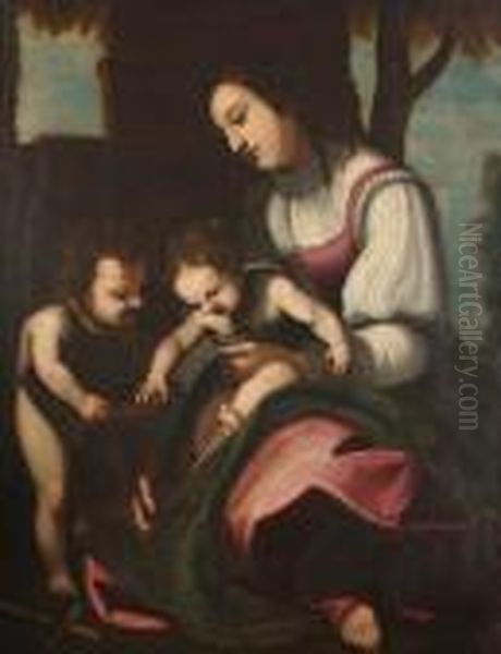 The Virgin And Child With The Infant Saint John The Baptist. - view 1