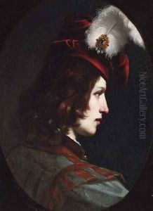 Portrait of a young man by Cesare Dandini