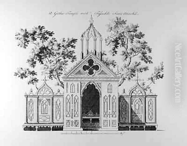 A Gothic Temple - view 1