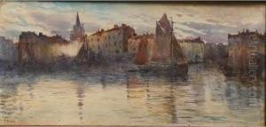 Scene De Port by Paul Rossert