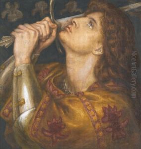 Joan Of Arc by Dante Gabriel Rossetti