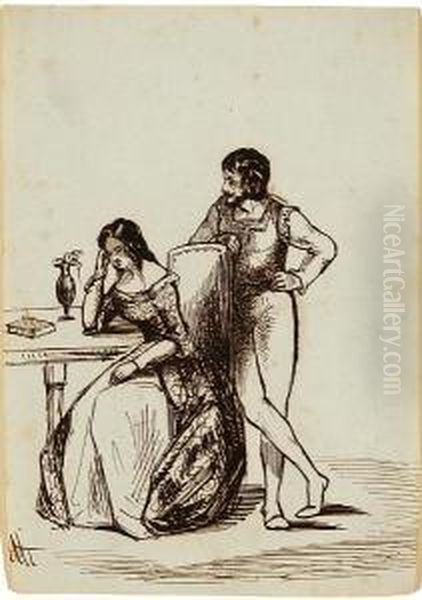 Illustration To 'the Tales Ofsorrentino' - view 1