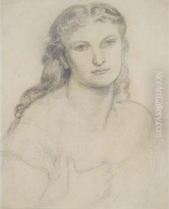 Sketch For Venus Verticordia by Dante Gabriel Rossetti