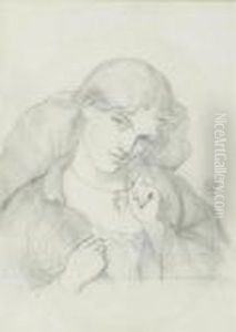 Etude Pour Joli by Dante Gabriel Rossetti