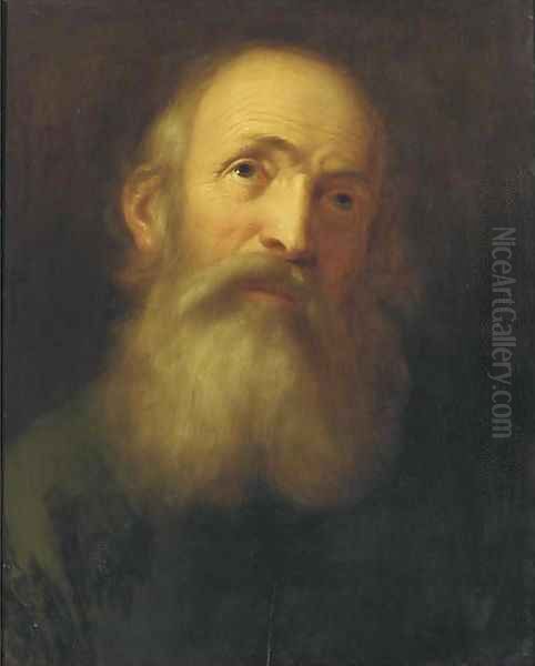 An old man - view 1