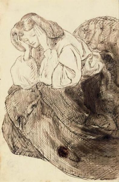 Study Of Elizabeth Siddal - view 1