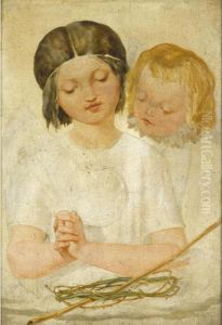 Angels Watching The Crown Of
Thorns And The Rod With Which Christ Was
Scourged by Dante Gabriel Rossetti