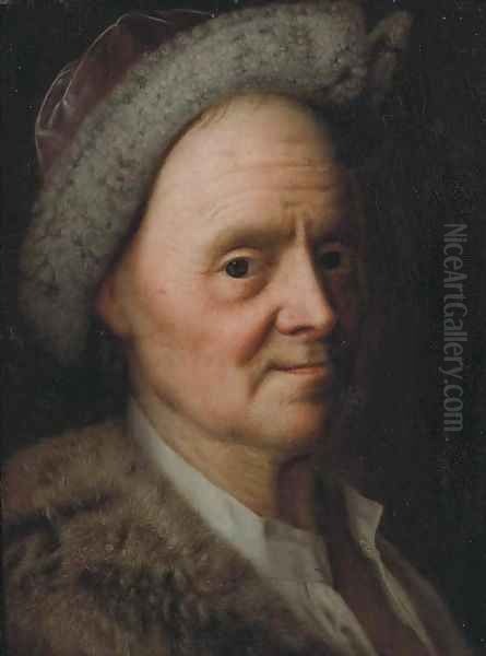 Portrait of a man, traditionally identified as Baron Holbach - view 1