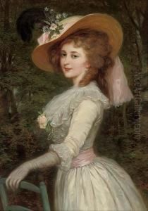 Portrait Of An Elegant Lady Portrait Of An Elegant Lady