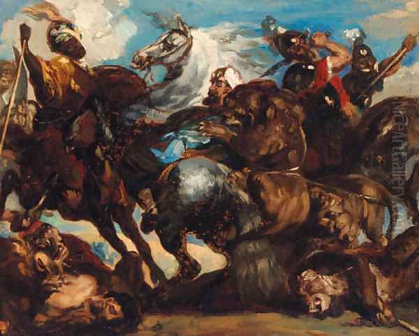 The Lion Fight - view 1