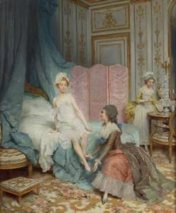 Le Lever De La Jeune Fille by Lucius Rossi