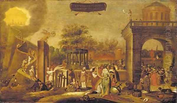 An allegory of life and death - view 1