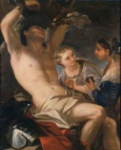 San Sebastiano Curato Dalle Pie Donne by Nicola Maria Rossi