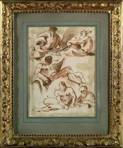 Etudes De Figures D'homme by Nicola Maria Rossi