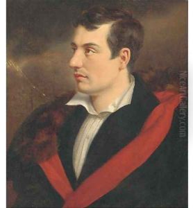 Portrait of the poet, George Gordon Byron, 6th Baron Byron (1788-1824)