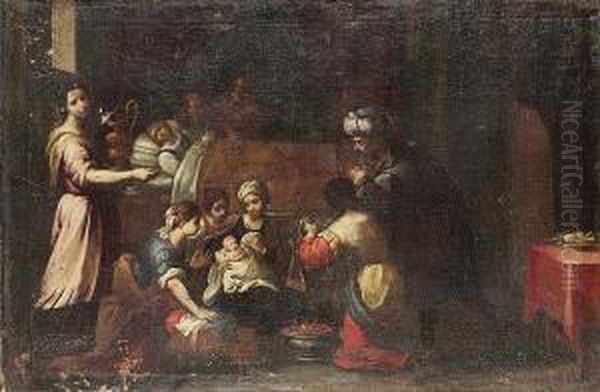 The Birth Of The Virgin - view 1