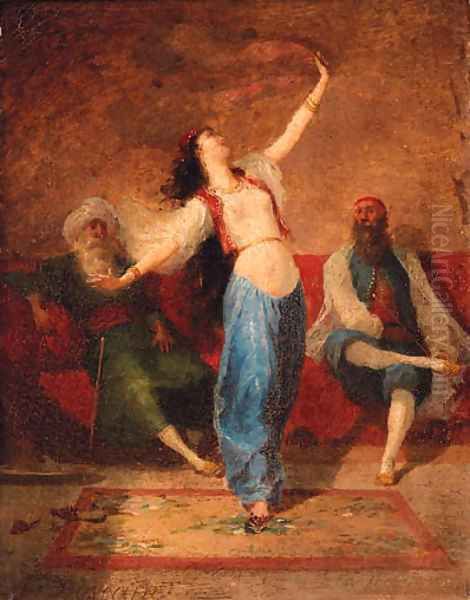 An Arab Dancer - view 1