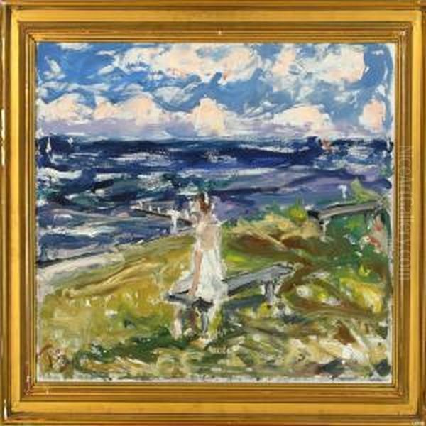 Landscape With Young Girl - view 1