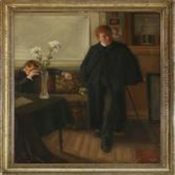 Two Gentlemen In An Studio - view 1