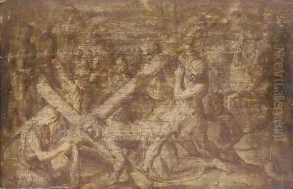 Christ on the way to Calvary - view 1
