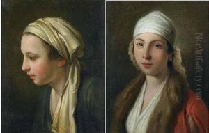 Figura Di Popolana by Pietro Antonio Rotari