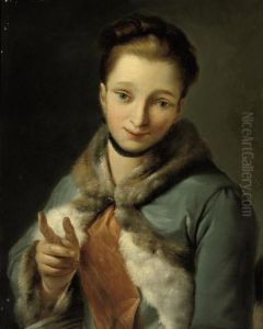 Portrait Of A Lady by Pietro Antonio Rotari