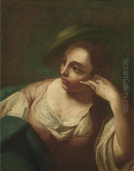 Giovane Donna Con Cappello - view 1