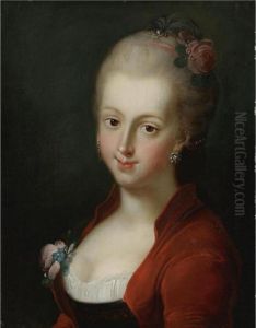 Portrait Of Maria Amalia Duchess Of Parma