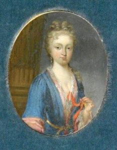 Portrait, Half-lenght, Of A
Young Lady With Pinned Up Hairdo, The Elegant Robe Lined With Lace Portrait, Half-lenght, Of A
Young Lady With Pinned Up Hairdo, The Elegant Robe Lined With Lace