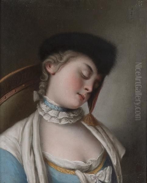 Portrait Of A Sleeping Girl - view 1