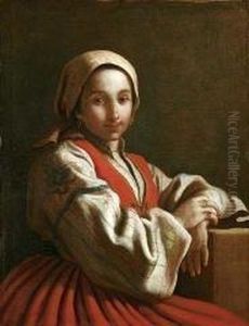 Contadinella by Pietro Antonio Rotari