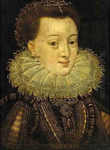 Portrait of a lady by Anthonis Mor Van Dashorst